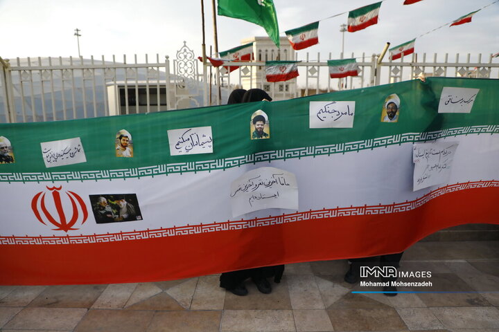 راهپیمایی محکومیت اغتشاشات در قم