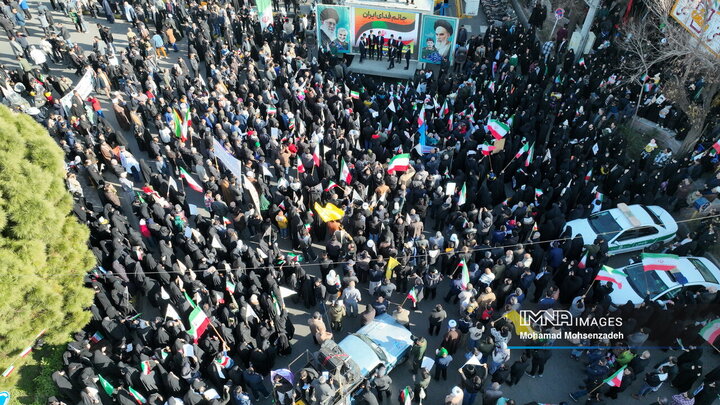 راهپیمایی محکومیت اغتشاشات در قم