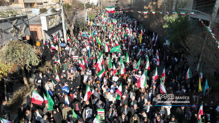 راهپیمایی محکومیت اغتشاشات در قم