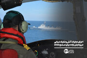 اجرای عملیات آتش و شلیک دریایی در رزمایش اراده برای صلح ۲۰۲۶