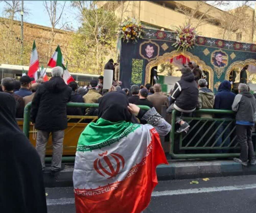 وداع با قهرمانان؛ تشییع شهدای امنیت در پایتخت