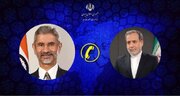 گفت‌وگوی تلفنی وزرای امور خارجه ایران و هند
