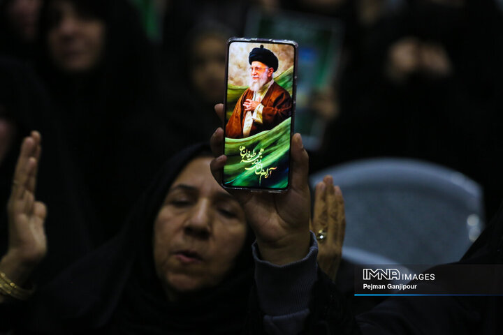 آیین بزرگداشت شهدای اغتشاشات اخیر در اصفهان