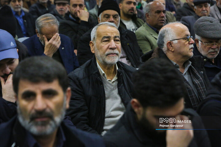 آیین بزرگداشت شهدای اغتشاشات اخیر در اصفهان