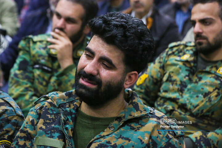 آیین بزرگداشت شهدای اغتشاشات اخیر در اصفهان