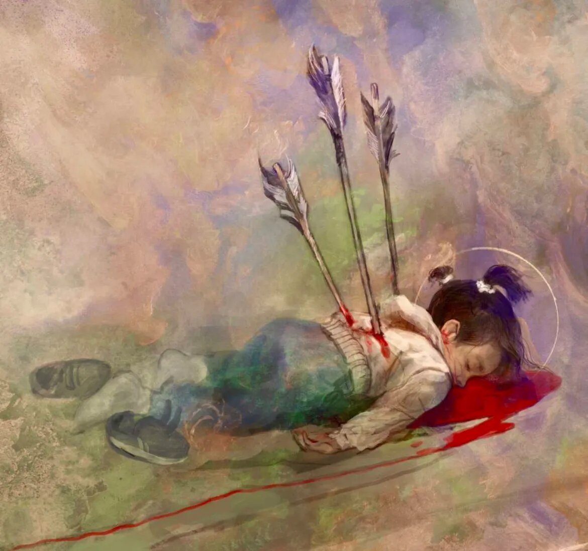 جدیدترین اثر روحالامین برای شهیده ۳ ساله