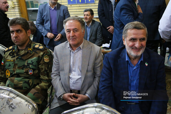 جشن عید مبعث هیئت‌های مذهبی بخش یک و دو شهر اصفهان