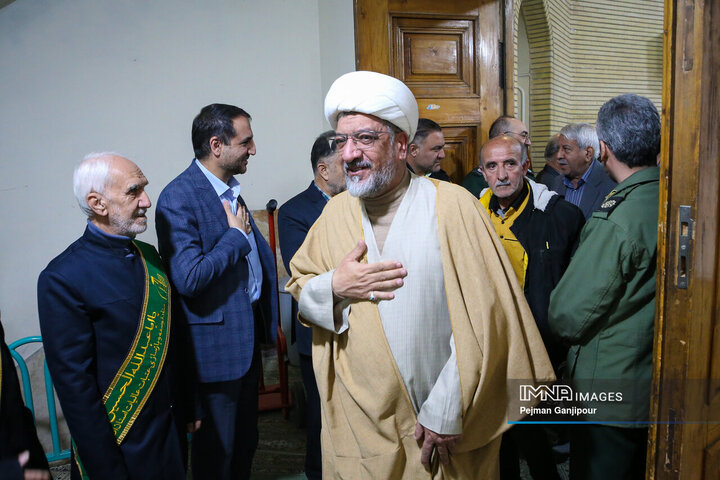 جشن عید مبعث هیئت‌های مذهبی بخش یک و دو شهر اصفهان