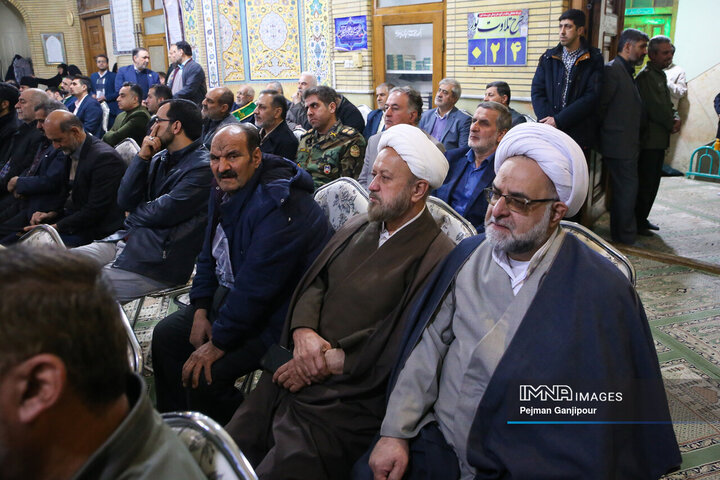 جشن عید مبعث هیئت‌های مذهبی بخش یک و دو شهر اصفهان