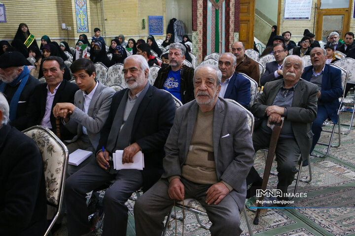 جشن عید مبعث هیئت‌های مذهبی بخش یک و دو شهر اصفهان