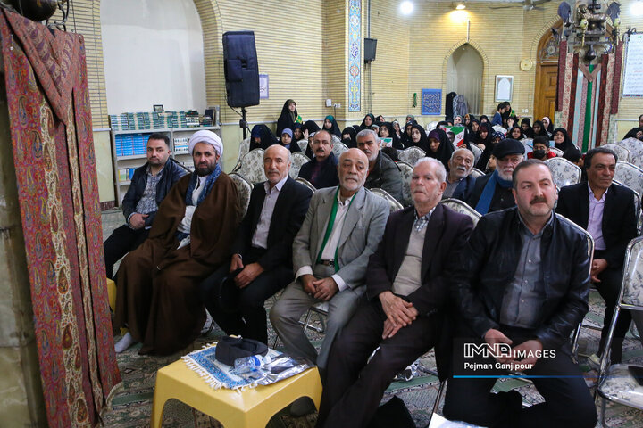 جشن عید مبعث هیئت‌های مذهبی بخش یک و دو شهر اصفهان