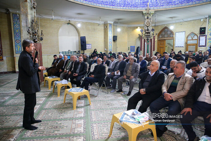 جشن عید مبعث هیئت‌های مذهبی بخش یک و دو شهر اصفهان