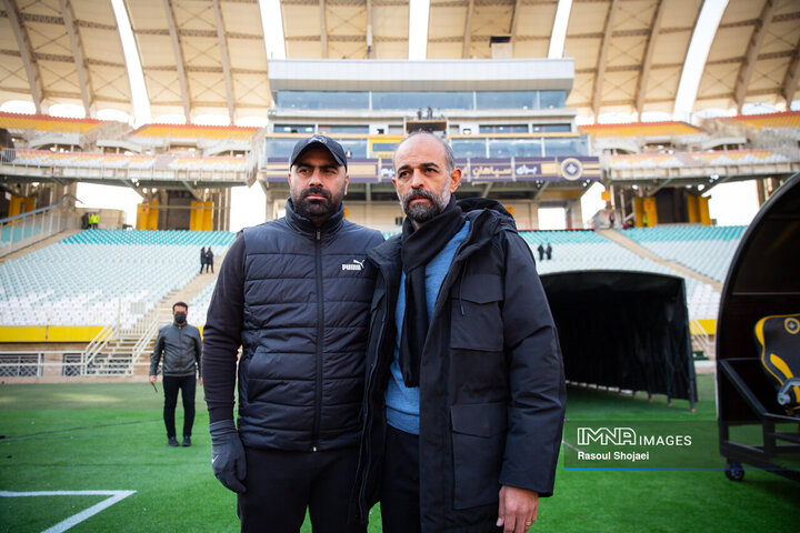 دیدار سپاهان ملوان