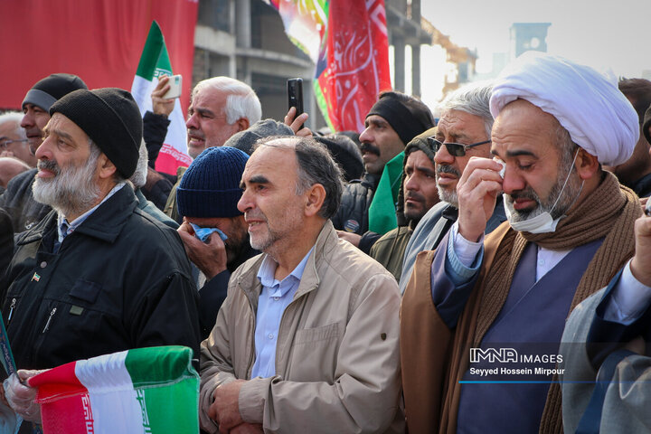 تشییع پیکر مطهر شهید شهرداری مشهد مقدس،عیسی علی‌پور