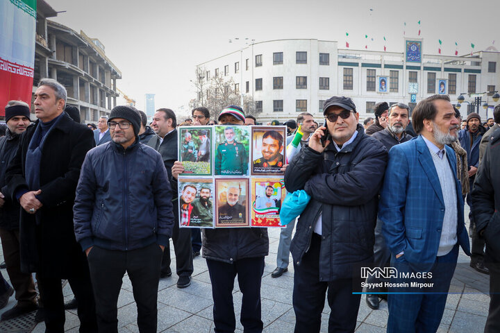 تشییع پیکر مطهر شهید شهرداری مشهد مقدس،عیسی علی‌پور