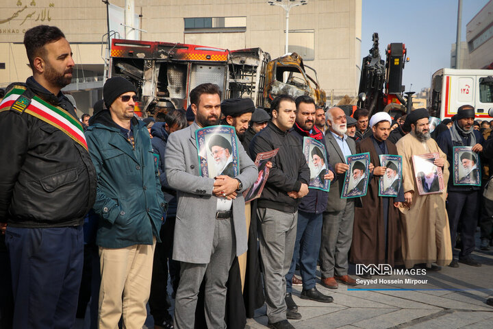 تشییع پیکر مطهر شهید شهرداری مشهد مقدس،عیسی علی‌پور