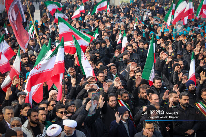 تشییع پیکر مطهر شهید شهرداری مشهد مقدس،عیسی علی‌پور