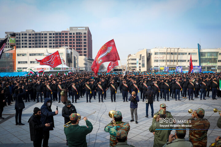 تشییع پیکر مطهر شهید شهرداری مشهد مقدس،عیسی علی‌پور