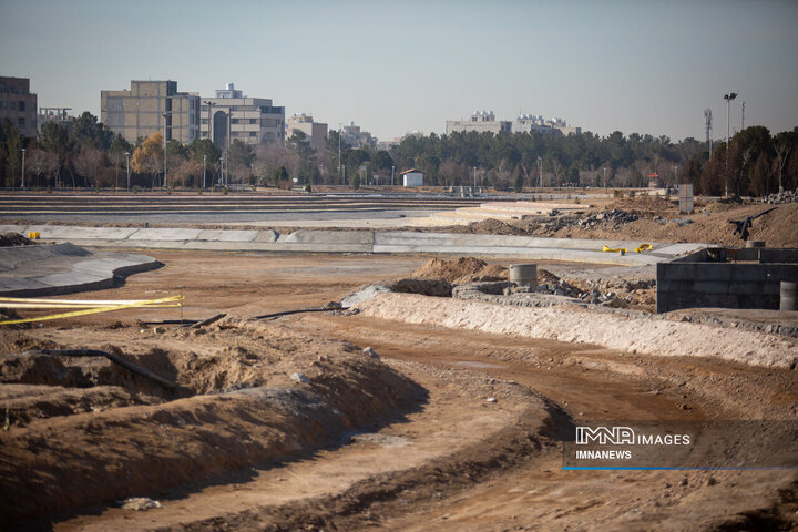 بازدید شهردار اصفهان از پروژه «باغ فدک» و «باغ تندرستی»