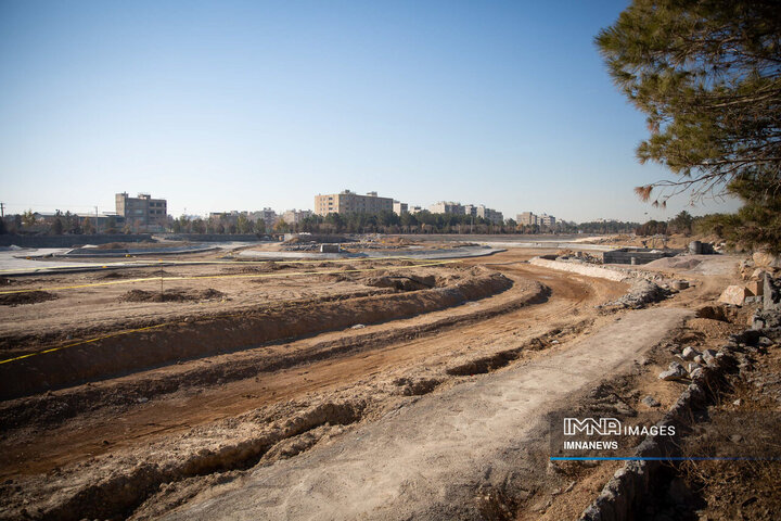 بازدید شهردار اصفهان از پروژه «باغ فدک» و «باغ تندرستی»