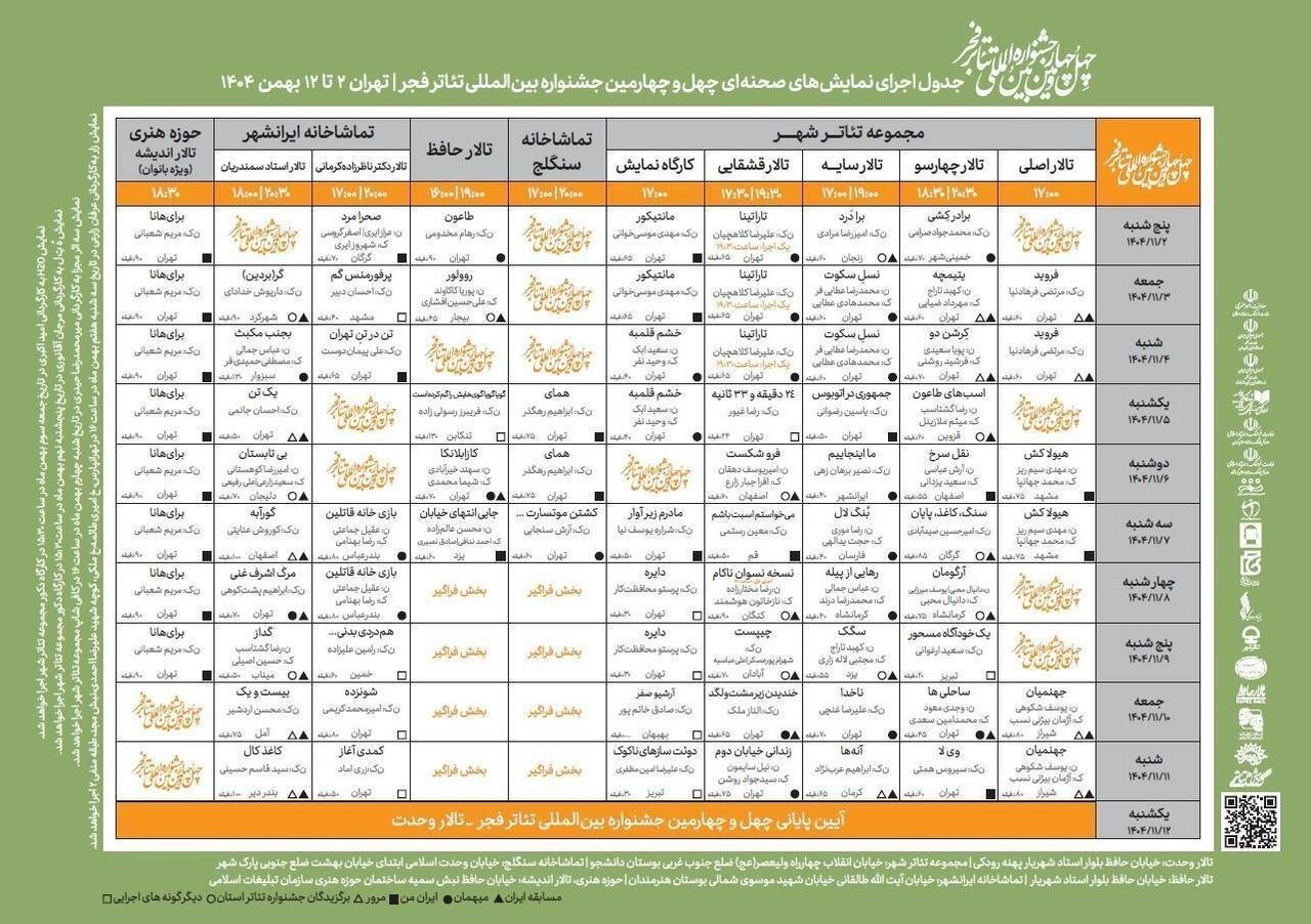 جشنواره تئاتر فجر ,