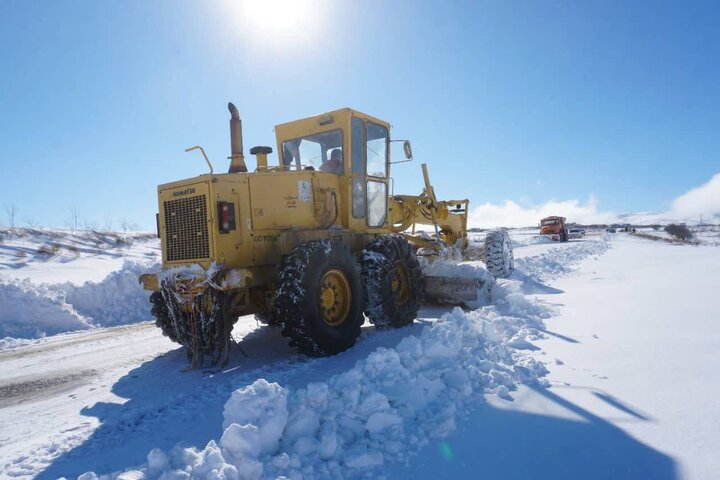 برفروبی ۱۶ هزار کیلومتر از جاده‌های گلستان در سال‌جاری