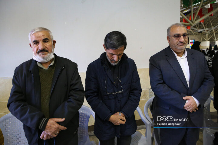 مراسم بزرگداشت شهدای حملات تروریستی آمریکایی، صهیونی در اصفهان