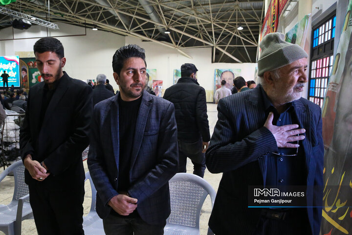 مراسم بزرگداشت شهدای حملات تروریستی آمریکایی، صهیونی در اصفهان