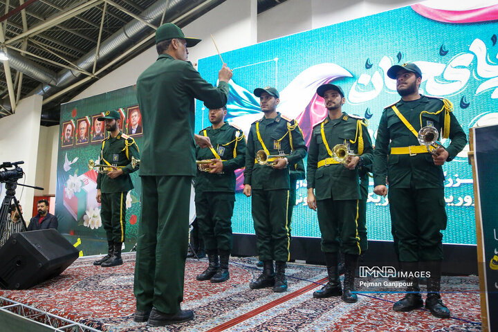 مراسم بزرگداشت شهدای حملات تروریستی آمریکایی، صهیونی در اصفهان