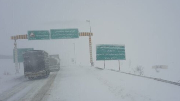 وضعیت جاده چالوس و جاده هراز هم‌اکنون آنلاین؛ امروز پنجشنبه ۹ بهمن