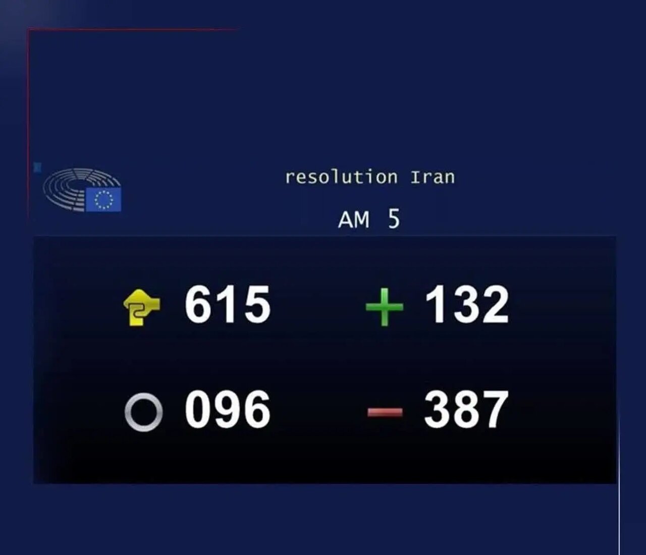 نمایندگان اروپا سخنرانی ربع پهلوی در پارلمان این قاره را رد کردند