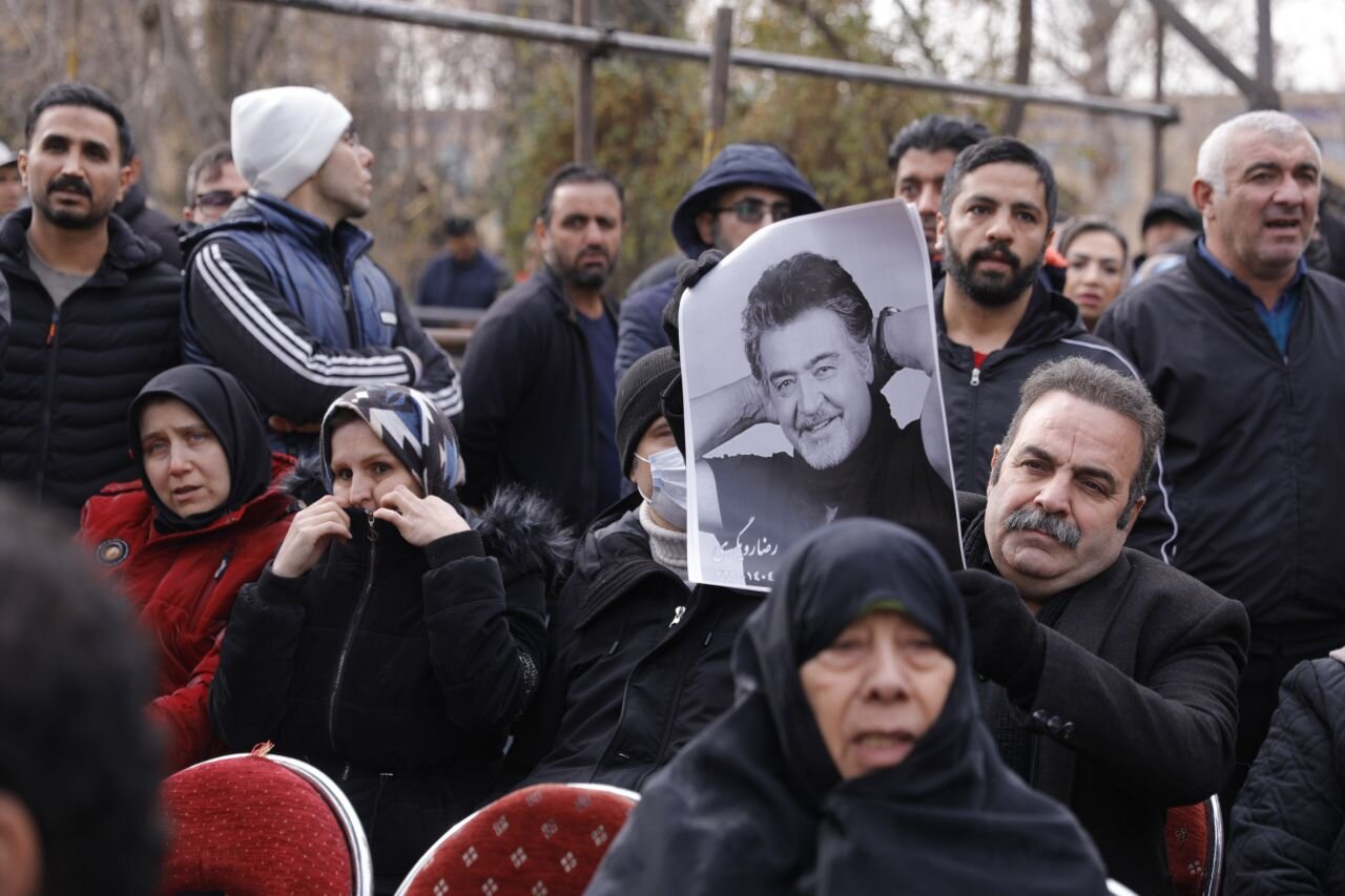 خالق «ایران ایران» در قطعه هنرمندان آرام گرفت+ عکس