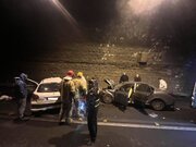 برخورد ۲ دستگاه خودرو، یک فوتی و چند مصدوم بر جای گذاشت