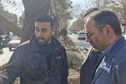 بازدید میدانی مدیر منطقه ۱۴ اصفهان از معابر اصلی برای بررسی آمادگی استقبال از نوروز