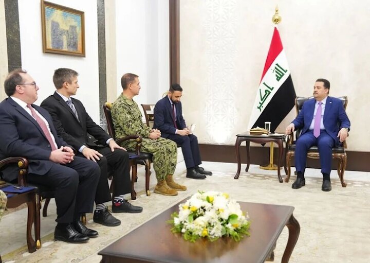 رایزنی‌ السودانی و فرمانده سنتکام درباره سوریه و آینده پایگاه عین‌الاسد