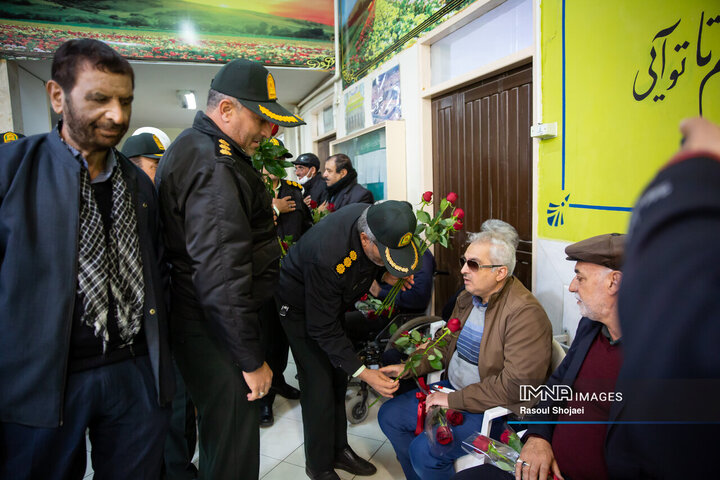 آیین تجلیل از جانبازان و ایثارگران اصفهان