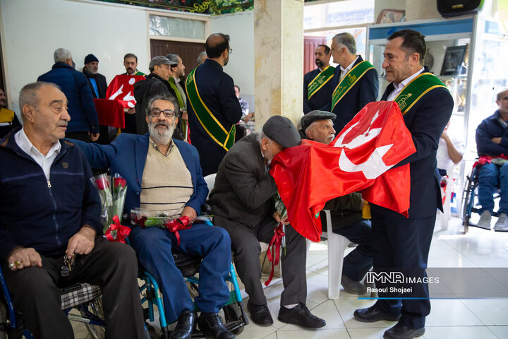 آیین تجلیل از جانبازان و ایثارگران اصفهان