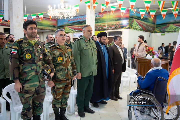 آیین تجلیل از جانبازان و ایثارگران اصفهان
