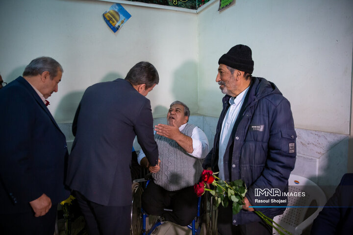 آیین تجلیل از جانبازان و ایثارگران اصفهان