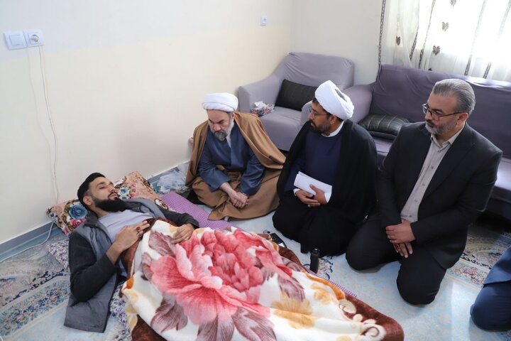 دیدار نماینده ولی‌فقیه در سیستان و بلوچستان با جانبازان در زاهدان