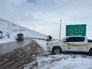 برف‌روبی و یخ‌زدایی ۷۰۰۰ کیلومتر باند از جاده‌های شهرستان طالقان