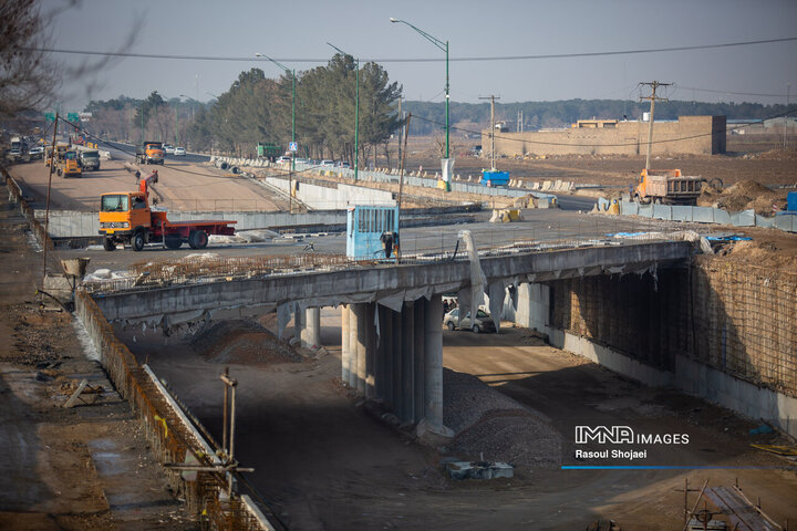 پروژه بزرگراه شهید آیت‌الله رئیسی اصفهان