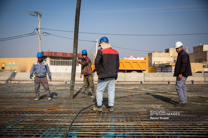پروژه بزرگراه شهید آیت‌الله رئیسی اصفهان