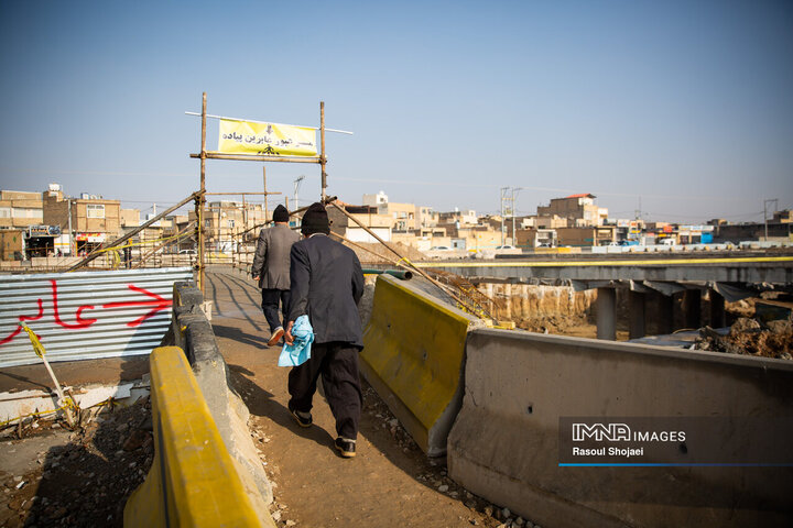 پروژه بزرگراه شهید آیت‌الله رئیسی اصفهان