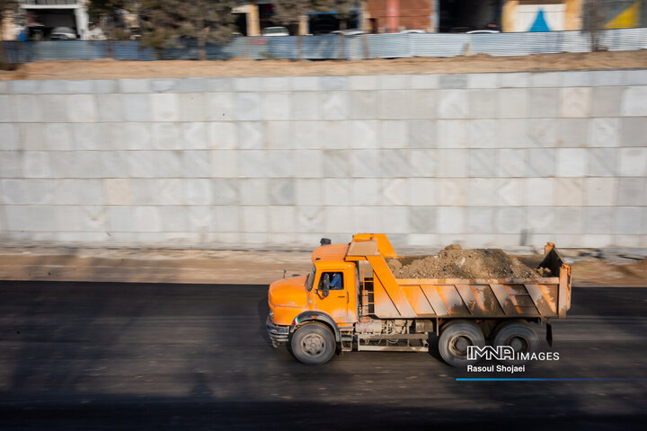 پروژه بزرگراه شهید آیت‌الله رئیسی اصفهان