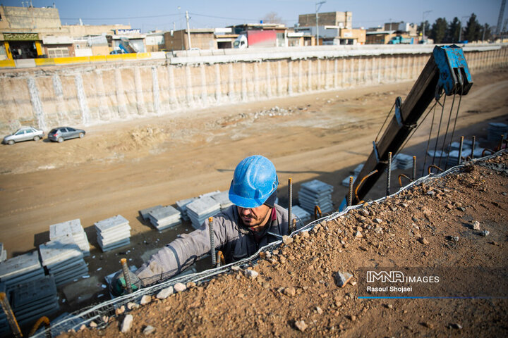 پروژه بزرگراه شهید آیت‌الله رئیسی اصفهان