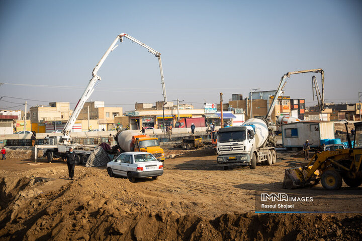 پروژه بزرگراه شهید آیت‌الله رئیسی اصفهان