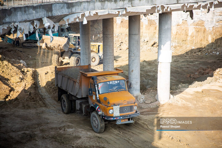 پروژه بزرگراه شهید آیت‌الله رئیسی اصفهان