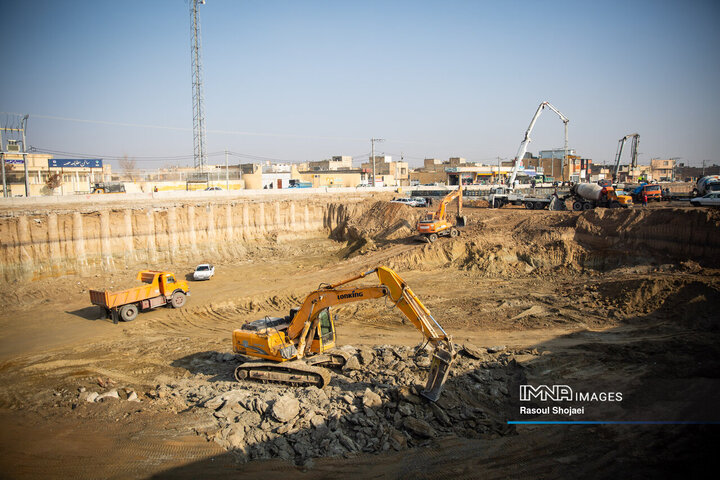 پروژه بزرگراه شهید آیت‌الله رئیسی اصفهان