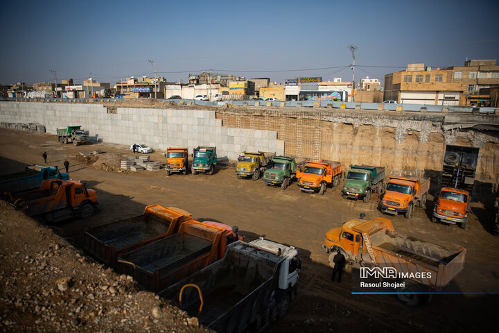 پروژه بزرگراه شهید آیت‌الله رئیسی اصفهان